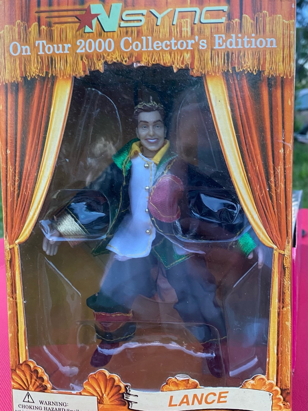 Mattel *NSYNC Lance Action Figure - Green, Black, White, Gold, Red